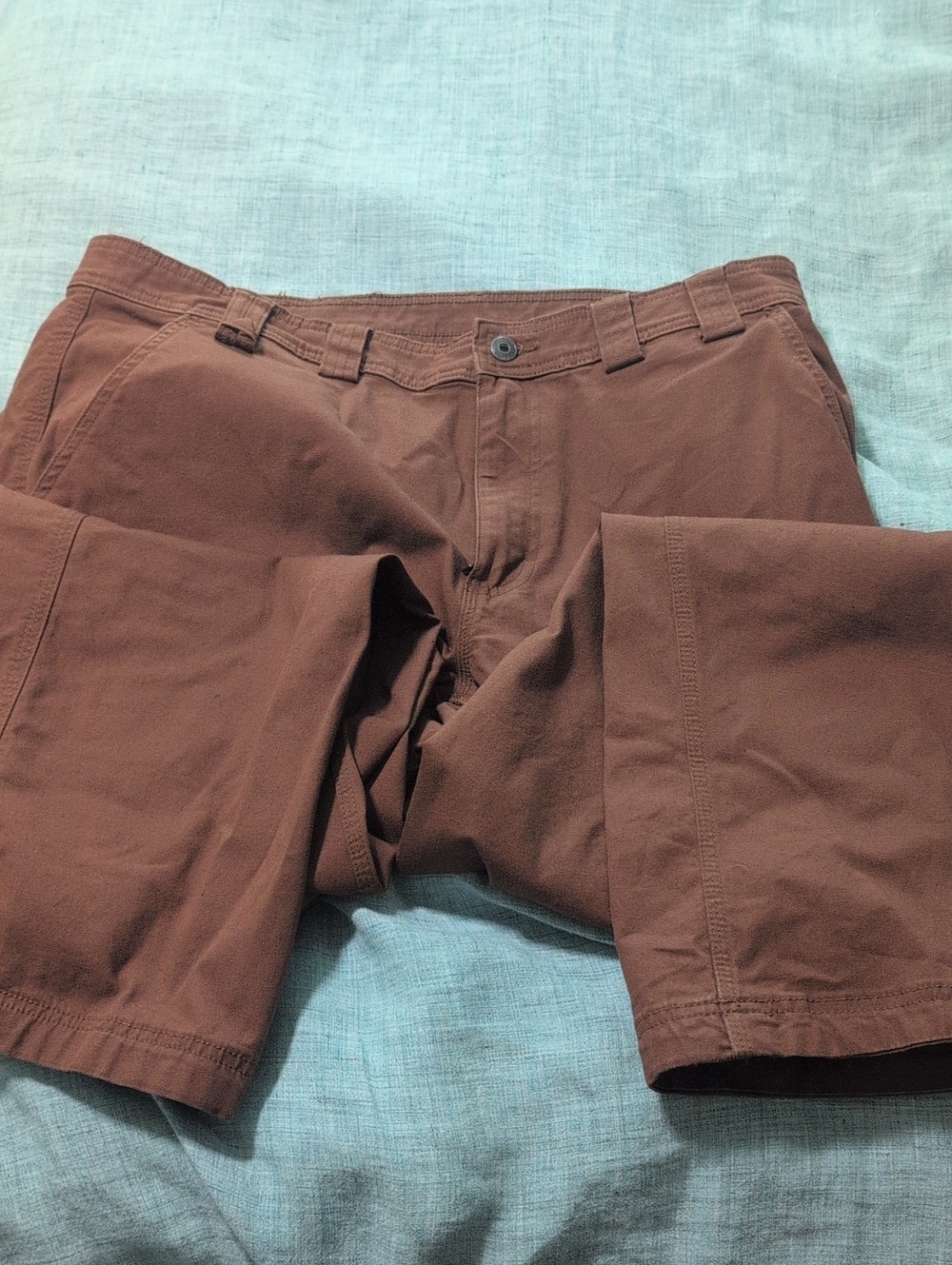 Duluth Trading Co. Men's Rust Brown Duluthflex Firehouse Pants